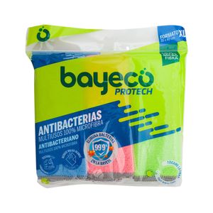 Paño Limpiador Microfibra Antibacterias Bayeco