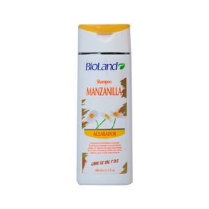 Shampoo Aclarador Manzanilla Bioland