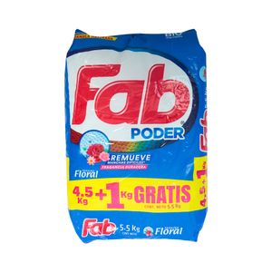 Detergente Polvo Paraíso Floral Fab