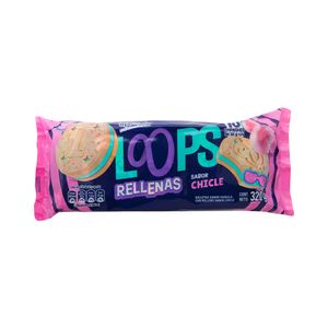Galleta Loops Chicle Marinela
