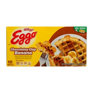 Waffle Chocolatey Chip Banana Kelloggs Eggo