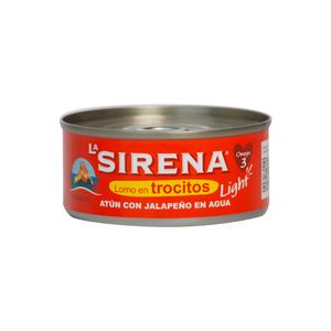 Atún Agua Lomo Trozos Con Jalapeño La Sirena