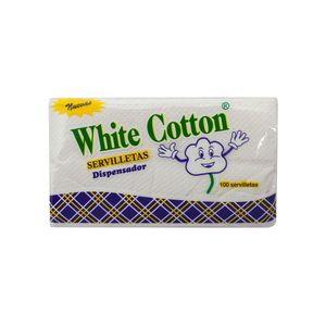 Servilleta Dispensador White Cotton