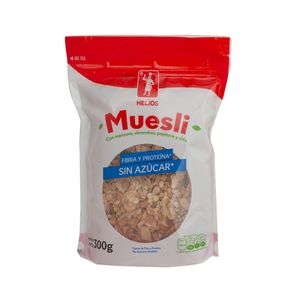 Granola Fibra Y Proteína Sin Azúcar Muesli Helios