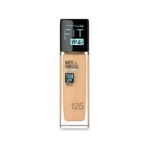 Maquillaje Líquido Fit Me Nude Beige No.125 Maybelline
