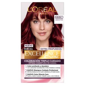 Tinte Dama Rojo Seductor No.6660 Loreal Excellence