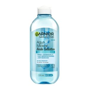 Agua Micelar Desmaquillante Ácido Salicílico Garnier