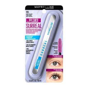 Mascara Pestaña Surreal Very Black No.185 Maybelline