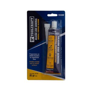 Silicón Transparente Uso General Toolcraft