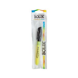Resaltador Fino Amarillo Bolik