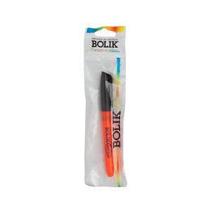 Resaltador Fino Naranja Bolik