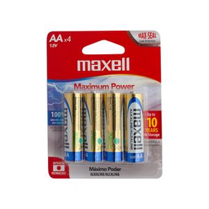 Batería Alcalina Maximun Power AA Maxell
