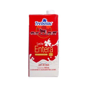 Leche UHT Entera Trebolac