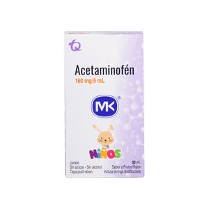 Acetaminofén Niños Frutos Rojos MK