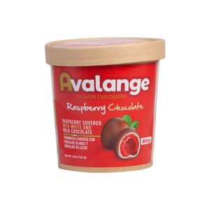 Frambuesas Cubiertas De Chocolate Avalange