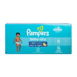 Pañal Desechable Talla 6 Baby Dry Pampers