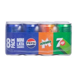 Pepsi Mirinda Seven Up 8 Pack
