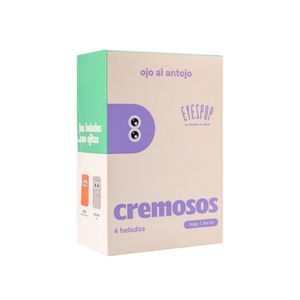 Helado Cremoso Eyespop 4 Pack