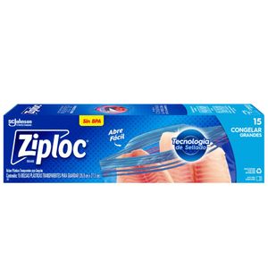 Bolsa Alimentos Grande Ziploc