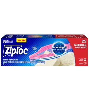 Bolsa Alimentos Mediana Ziploc