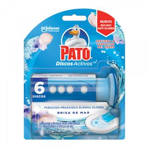 Desinfectante Baño Aplicador + Discos Brisas Mar Pato