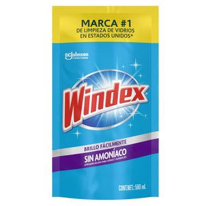 Limpiavidrios Sin Amoníaco Windex