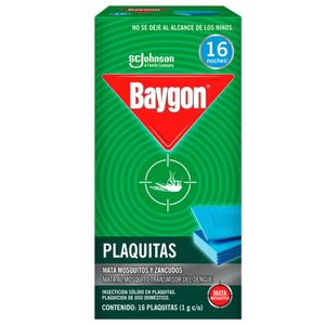 Repelente Baygon Plaquitas