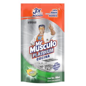 Limpiador Cocina Platinum Limón Mr. Músculo