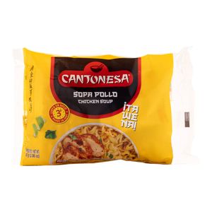 Sopa Instantánea Pollo Cantonesa Bolsa