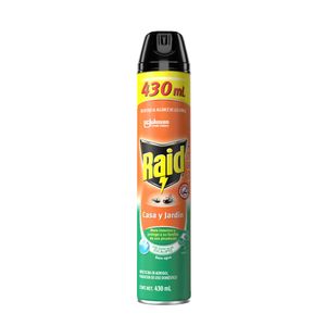 Insecticida Raid Casa Jardín Eucalipto Aerosol