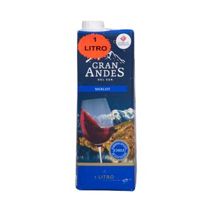 Vino Tinto Merlot Gran Andes