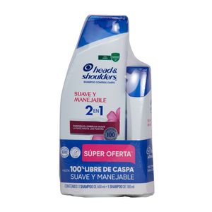 Shampoo Suave Y Manejable Head & Shoulder
