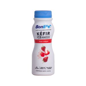 Yogurt Kéfir Fresa Colágeno Bonlife