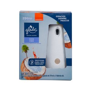 Aromatizante Coco Glade Aparato + Repuesto