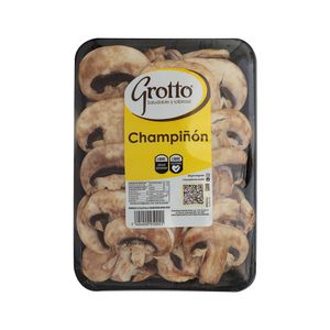 Champiñón Blanco Rodajado Grotto Bandeja
