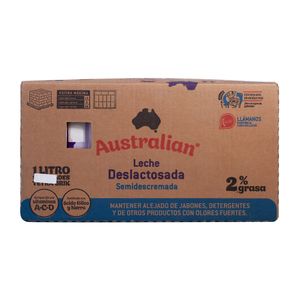 Leche Deslactosada Australian 12 Pack