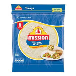 Tortillas Harina Trigo Wraps Mission