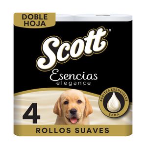 Papel Higiénico Doble Hoja Esencias Scott