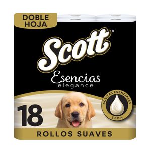 Papel Higiénico Doble Hoja Esencias Scott