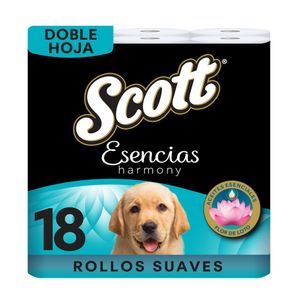 Papel Higiénico Doble Hoja Esencias Scott