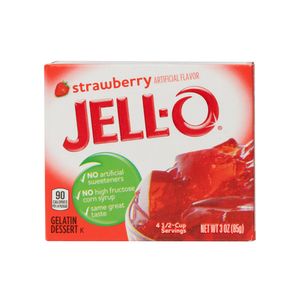 Gelatina Fresa Jell O