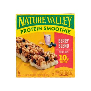 Barras Cereal Proteína Smothie Berry Nature Valley