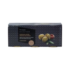 Aceitunas Verdes Rellenas Anchoa El Corte Ingles 3 Pack