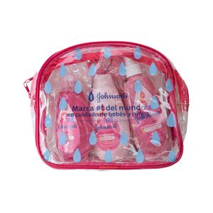 Estuche Shampoo Acondicionador Y Spray Johnson's