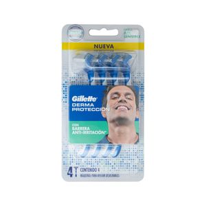 Rasuradora Anti Irritación Derma Protección Gillette