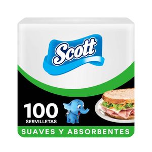 Servilleta Blanca Scott