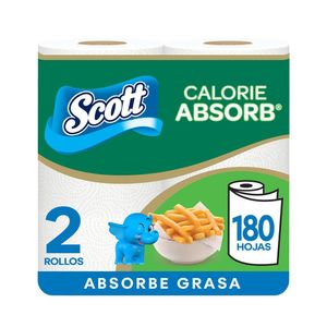 Mayordomo Doble Hoja Calorie Absorb Scott 90hjs.