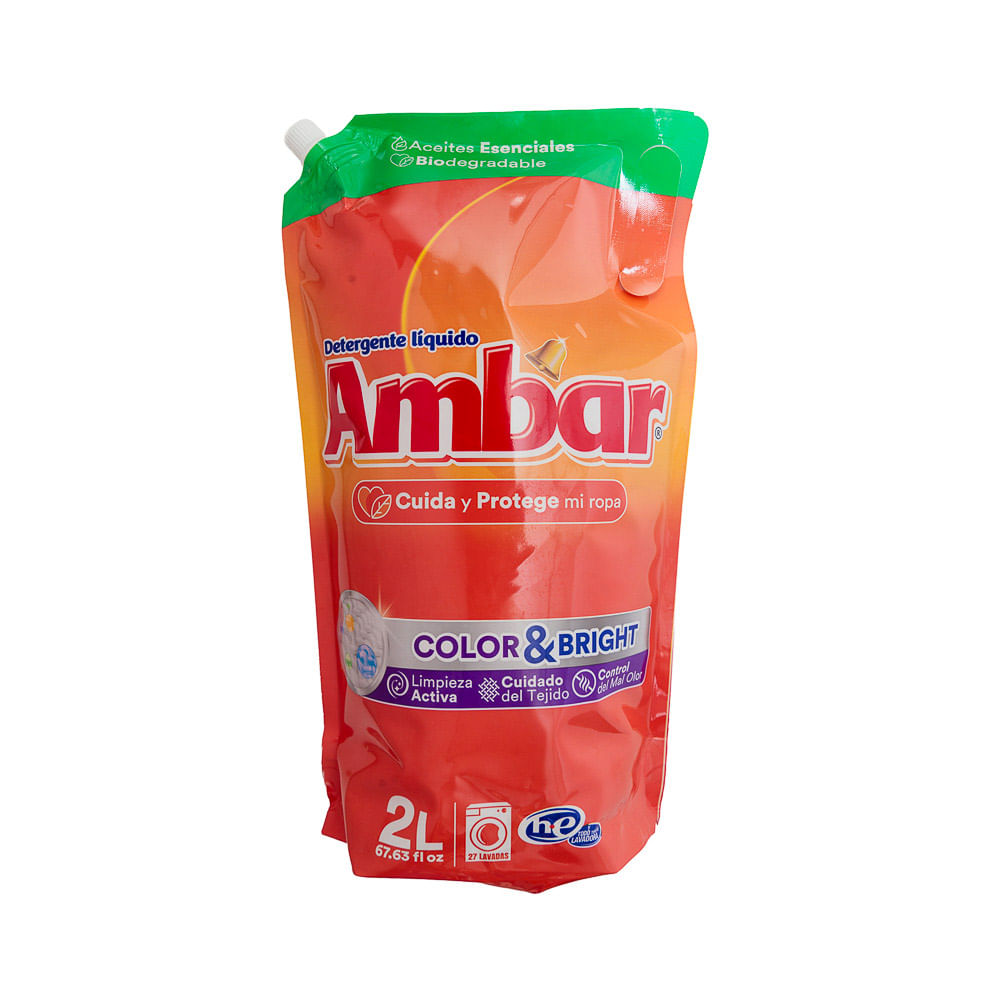 Imagen de Detergente Líquido Color & Bright Ambar