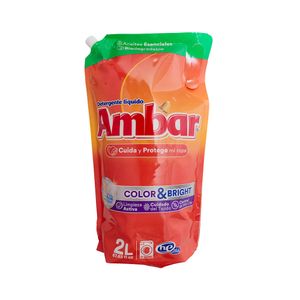 Detergente Líquido Color & Bright Ambar