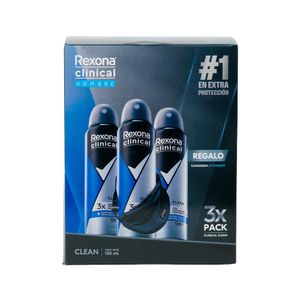 Desodorante Hombre Clinical Clear Rexona + Regalo